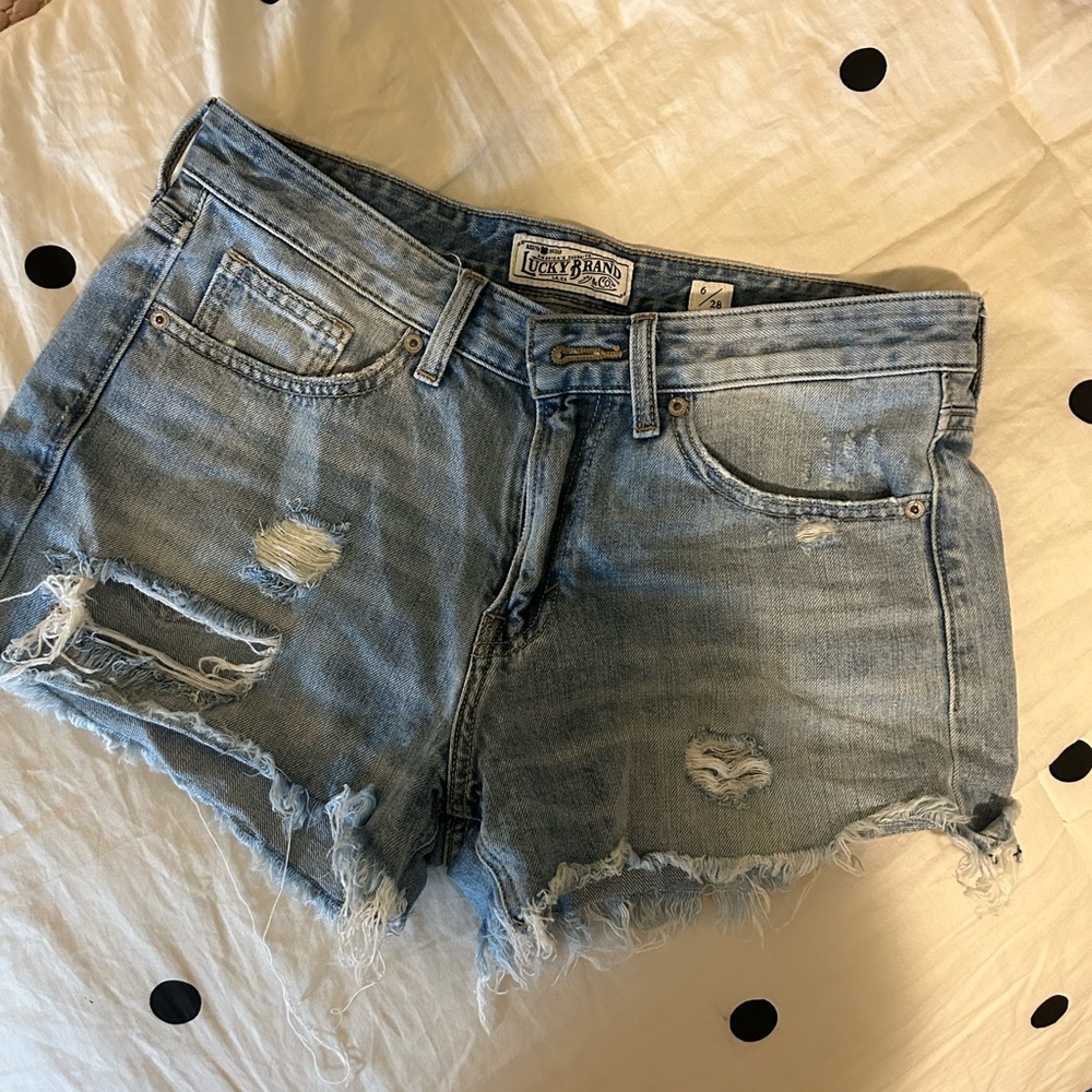lucky brand jean shorts